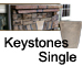Manufactured Stone Keystones Single